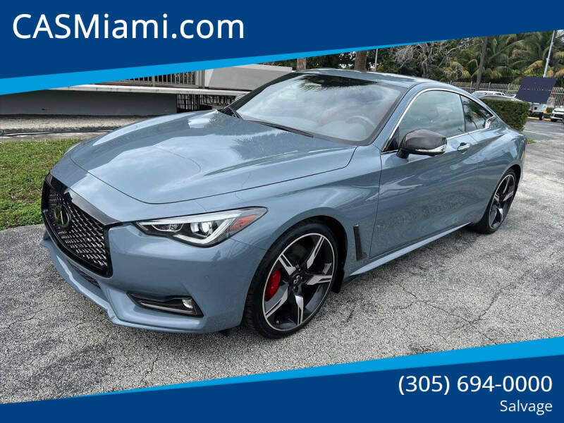 2021 Infiniti Q60 Red Sport 400