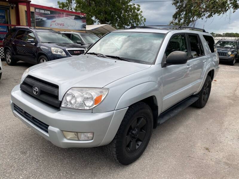 2004 Toyota 4Runner for sale at FONS AUTO SALES CORP in Orlando FL