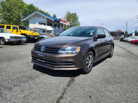 2015 Volkswagen Jetta for sale at Leavitt Auto Sales and Used Car City in Everett WA