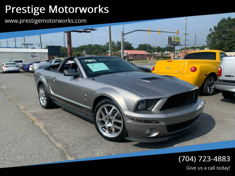 2008 Ford Shelby GT500 for sale at Prestige Motorworks in Concord NC
