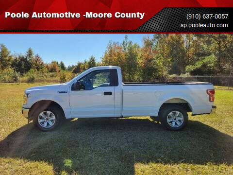 2019 Ford F-150 for sale at Poole Automotive -Moore County in Aberdeen NC