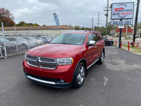 2011 Dodge Durango for sale at Brothers Auto Group - Brothers Auto Outlet in Youngstown OH