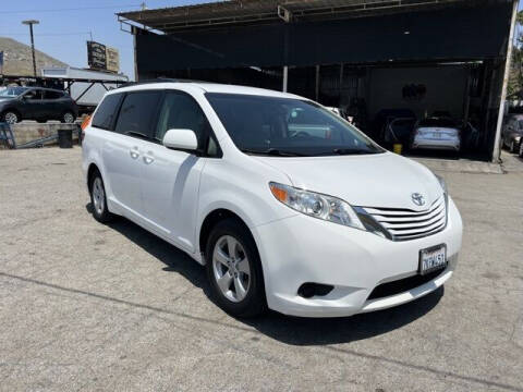 2015 Toyota Sienna for sale at Los Compadres Auto Sales in Riverside CA