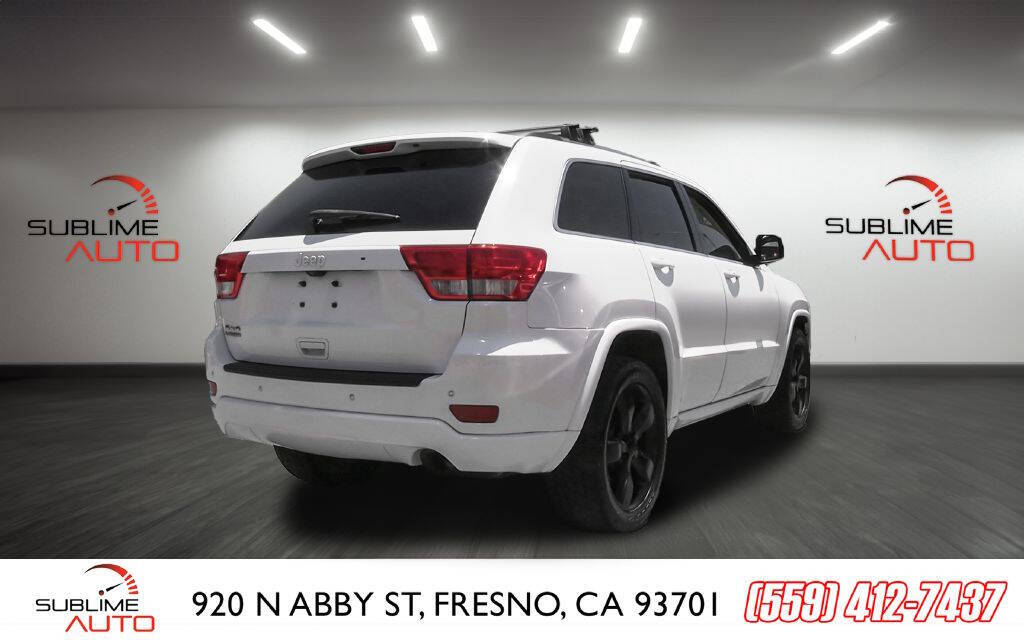 2013 Jeep Grand Cherokee for sale at SUBLIME AUTO in Fresno, CA