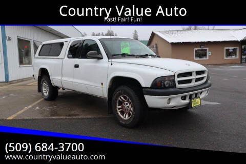 2001 Dodge Dakota for sale at Country Value Auto in Colville WA