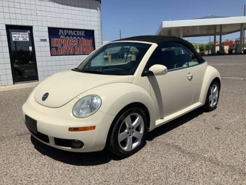 2006 Volkswagen New Beetle Convertible for sale at Apache Motors in Apache Junction AZ