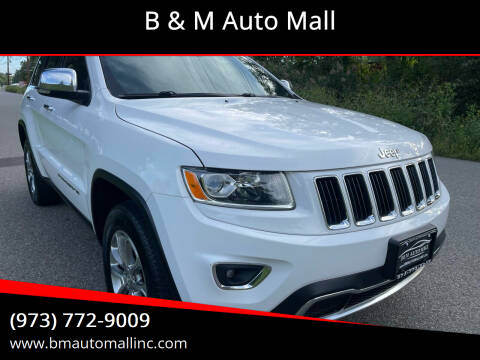 2015 Jeep Grand Cherokee for sale at B & M Auto Mall in Clifton NJ