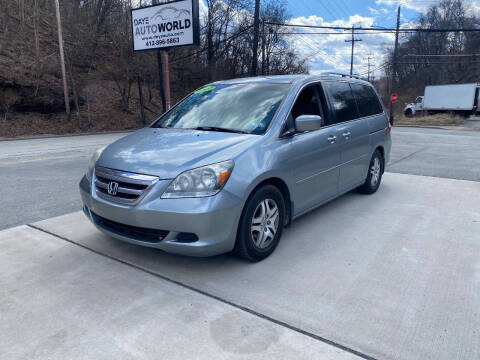 2007 Honda Odyssey for sale at Daye Auto World in Mckeesport PA