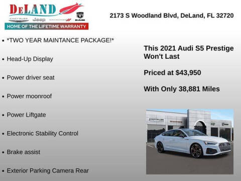 2021 Audi S5 Sportback 3.0T quattro Prestige