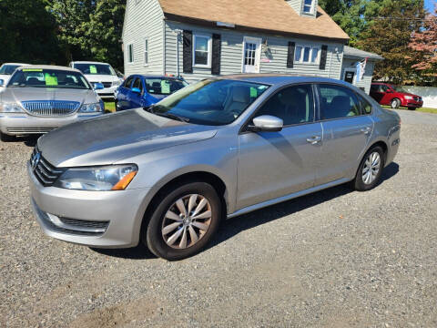 2014 Volkswagen Passat for sale at Cappy's Automotive in Whitinsville MA