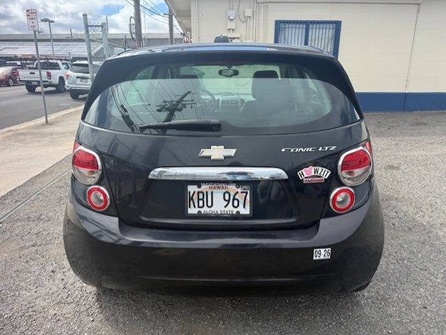2015 Chevrolet Sonic LTZ Auto