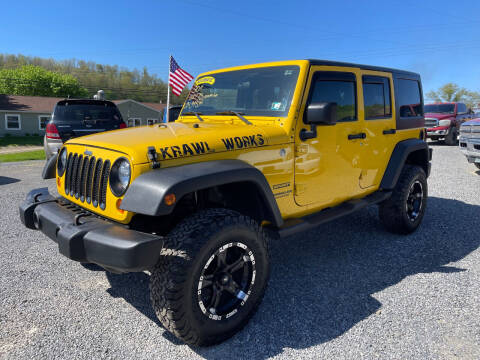 2011 Jeep Wrangler Unlimited for sale at Dealz On Wheels LLC in Mifflinburg PA
