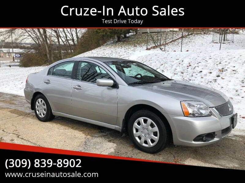2012 Mitsubishi Galant for sale at Cruze-In Auto Sales in East Peoria IL