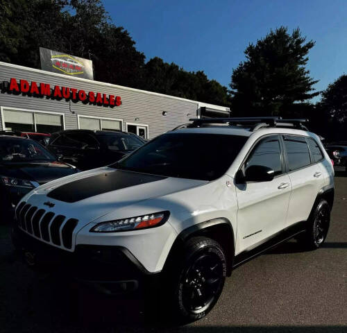 2017 Jeep Cherokee for sale at Adam Auto Sales Inc in Berlin, CT