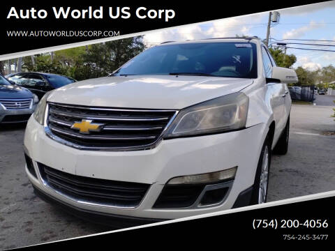 2015 Chevrolet Traverse for sale at Auto World US Corp in Plantation FL