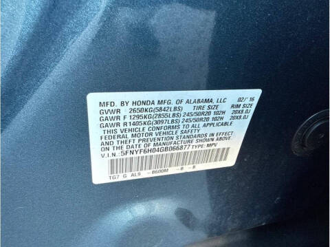 2016 Honda Pilot Elite