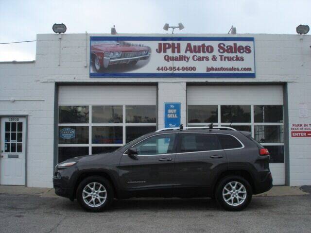 2014 Jeep Cherokee for sale at JPH Auto Sales in Eastlake OH