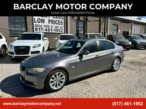 2011 BMW 3 Series for sale at BARCLAY MOTOR COMPANY in Arlington TX