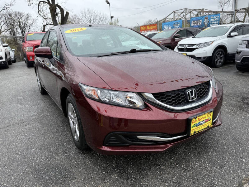 Used 2014 Honda Civic LX with VIN 19XFB2F5XEE219257 for sale in Passaic, NJ