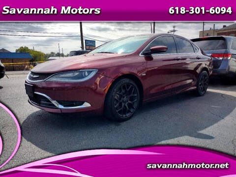 2015 Chrysler 200 for sale at Savannah Motors in Belleville IL