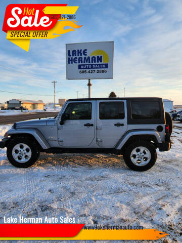 2013 Jeep Wrangler Unlimited for sale at Lake Herman Auto Sales in Madison SD
