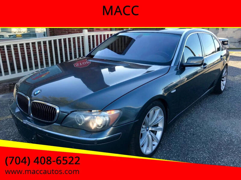 2006 BMW 7 Series for sale at MACC in Gastonia NC