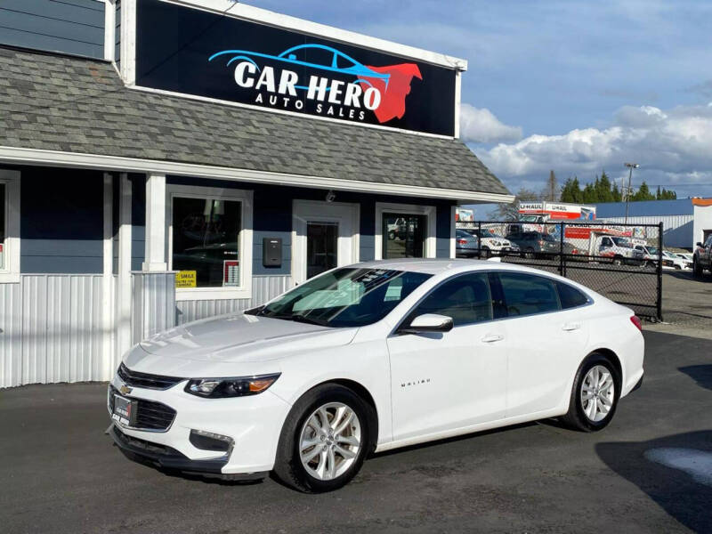 2016 Chevrolet Malibu for sale at Car Hero Auto Sales in Olympia WA