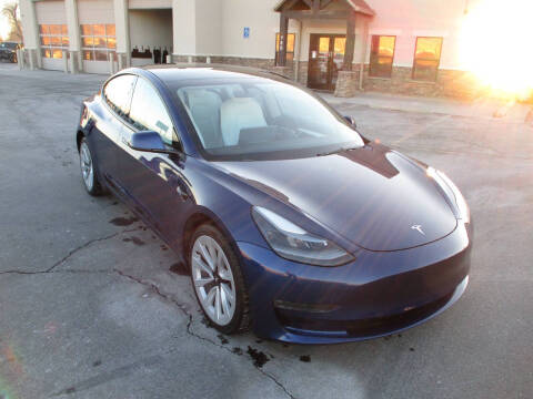 2022 Tesla Model 3 for sale at Autobahn Motors Corp in North Salt Lake UT