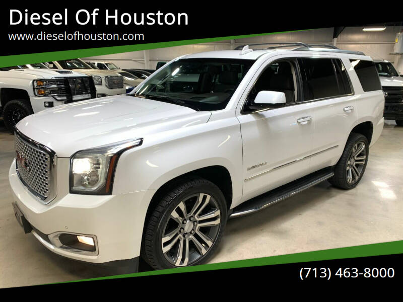 2017 GMC Yukon for sale at Diesel Of Houston in Houston TX