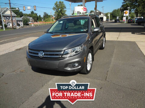 2013 Volkswagen Tiguan for sale at FERINO BROS AUTO SALES in Wrightstown PA