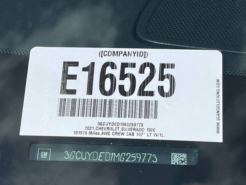 2021 Chevrolet Silverado 1500