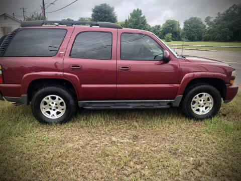 2006 Chevrolet Tahoe for sale at T & W Motors Inc in Aiken SC