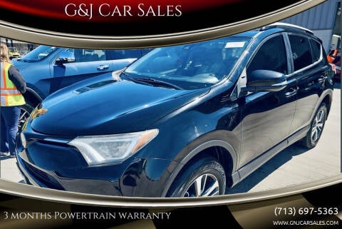 2018 Toyota RAV4 for sale at G&J Car Sales in Houston TX