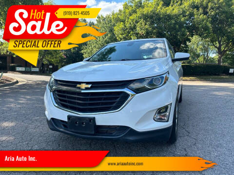 2019 Chevrolet Equinox for sale at Aria Auto Inc. in Raleigh NC