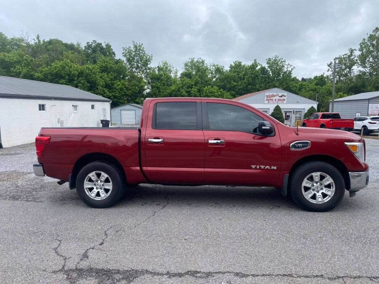 2017 Nissan Titan for sale at Miller's Auto & Sales in Russellville, TN