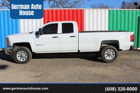 2017 Chevrolet Silverado 2500HD for sale at German Auto House in Fitchburg WI