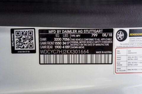 2019 Mercedes-Benz G-Class AMG G 63