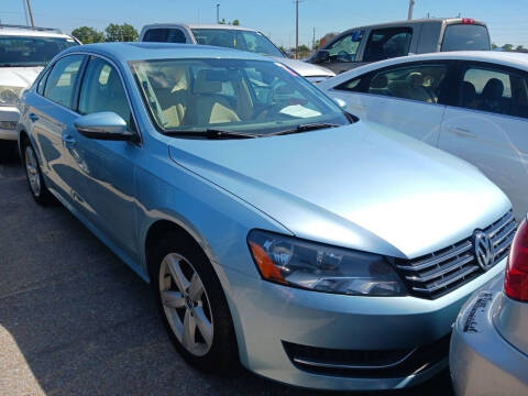 2012 Volkswagen Passat for sale at CHEAPIE AUTO SALES INC in Metairie LA