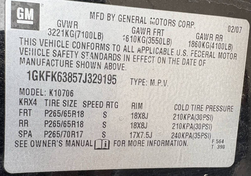 2007 GMC Yukon Denali