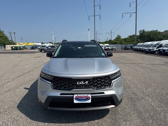 Used 2022 Kia Sorento X-Line S with VIN 5XYRLDLC4NG084031 for sale in Philadelphia, PA