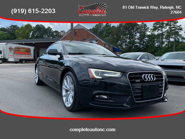 2013 Audi A5 for sale at Complete Auto Center , Inc in Raleigh NC