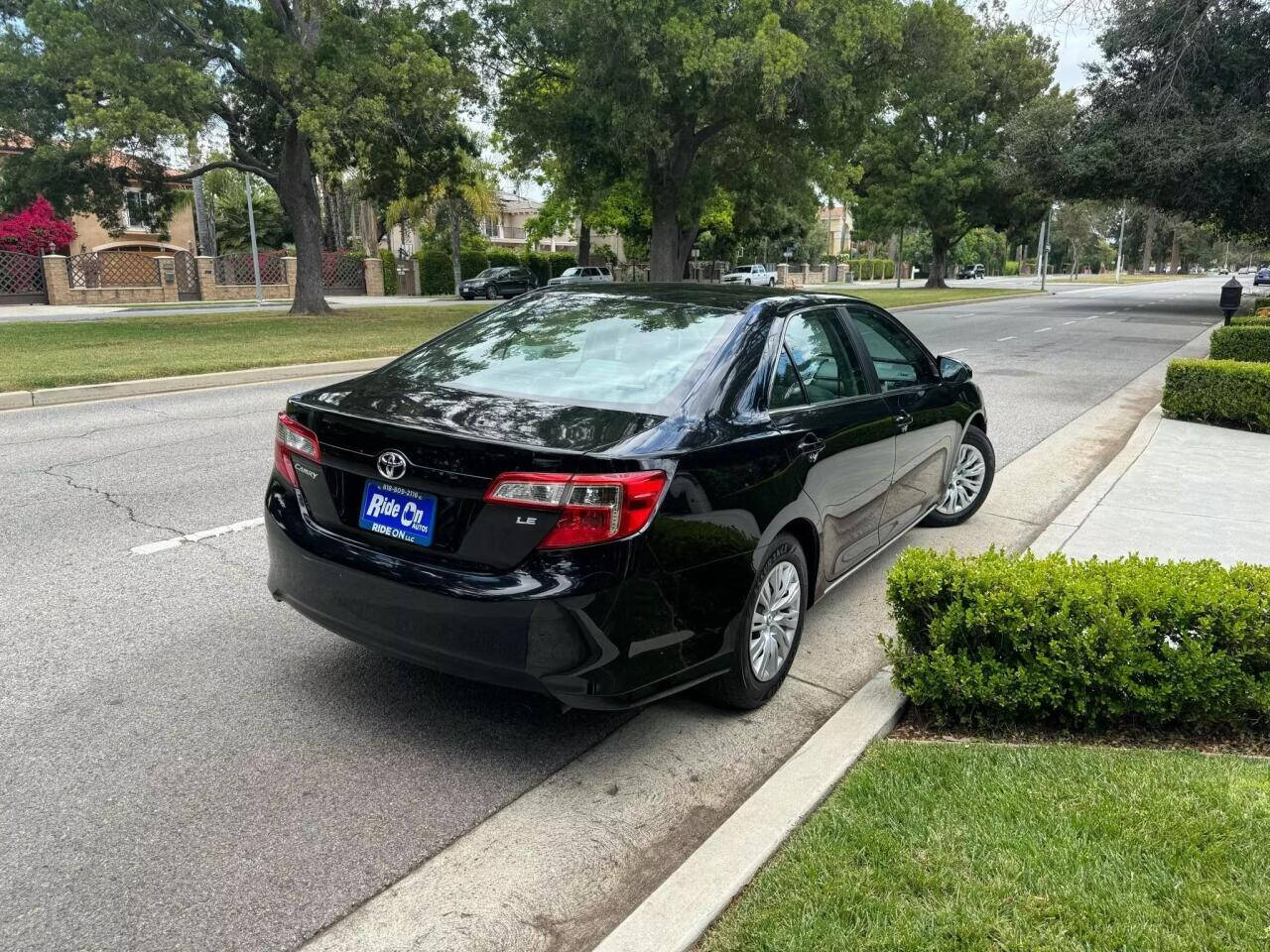 2014 Toyota Camry for sale at Ride On LLC in Van Nuys, CA