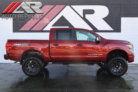 2018 Nissan Titan for sale at Auto Republic Cypress in Cypress CA