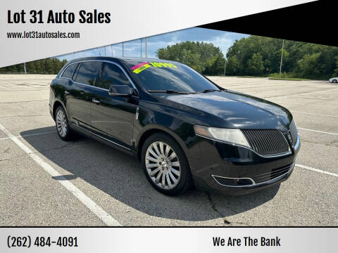 2013 Lincoln MKT for sale at Lot 31 Auto Sales in Kenosha WI