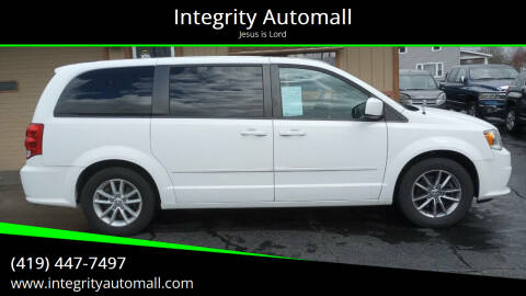 2017 Dodge Grand Caravan for sale at Integrity Automall in Tiffin OH
