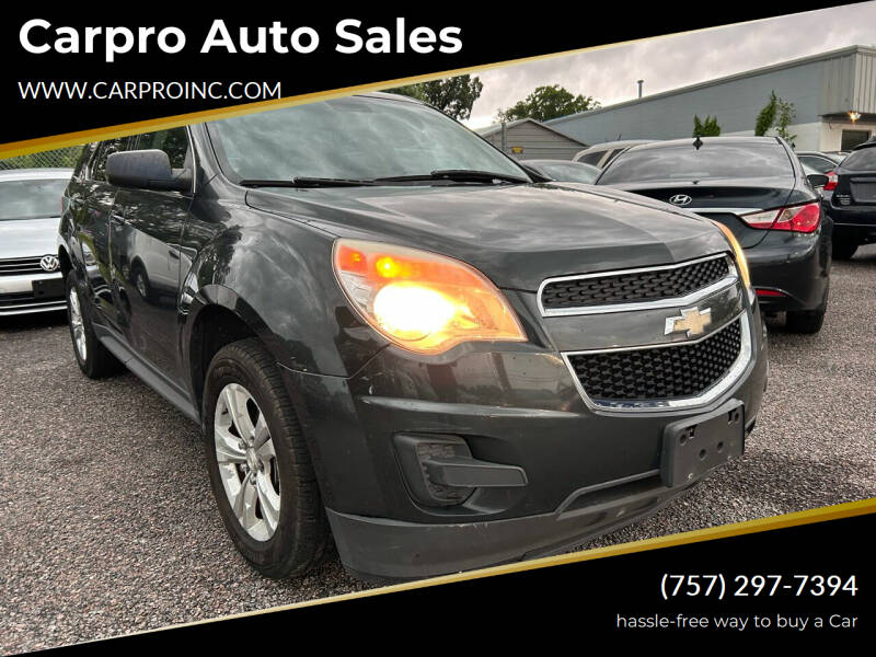 2014 Chevrolet Equinox for sale at Carpro Auto Sales in Chesapeake VA