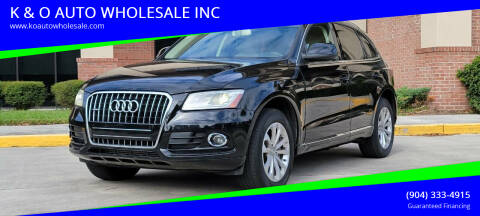 2013 Audi Q5 for sale at K & O AUTO WHOLESALE INC in Jacksonville FL