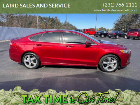 2013 Ford Fusion for sale at LAIRD SALES AND SERVICE in Muskegon MI