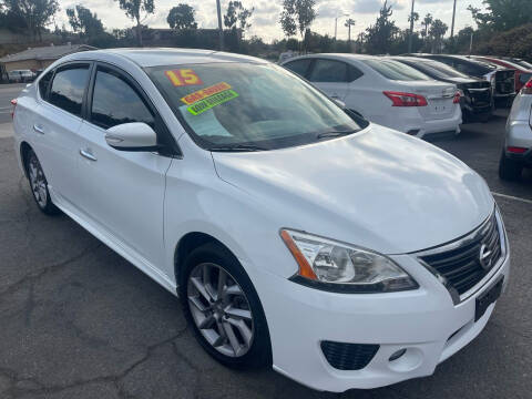 2015 Nissan Sentra for sale at 1 NATION AUTO GROUP in Vista CA