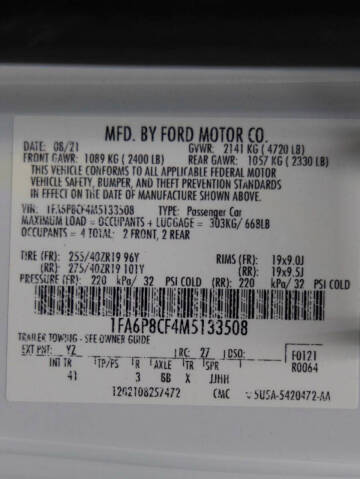 2021 Ford Mustang GT Premium